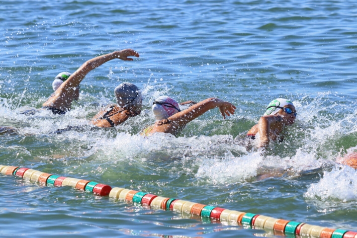 В Бердянске проходит Чемпионат Украины по плаванию на открытой воде
