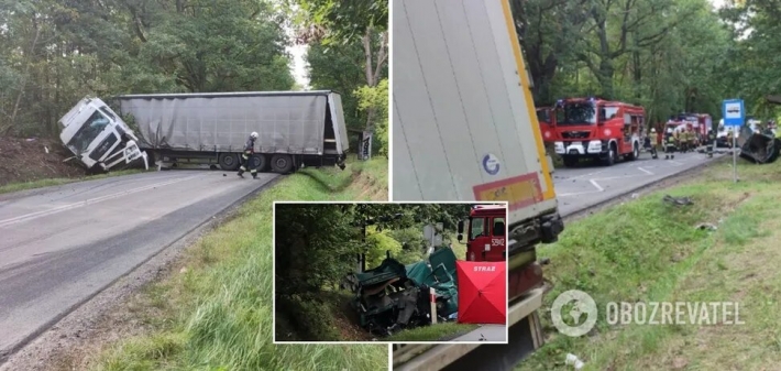 В Польше микроавтобус с украинцами попал в ДТП, четыре человека погибли