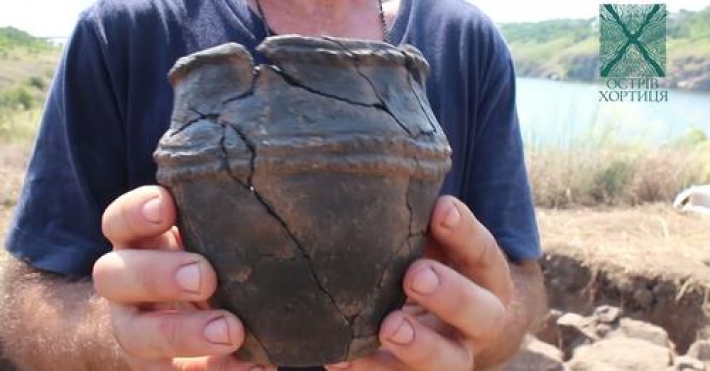 В Запорожье на Хортице были найдены уникальные археологические находки