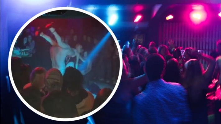 В ночном клубе Харькова танцоры отличились оргией