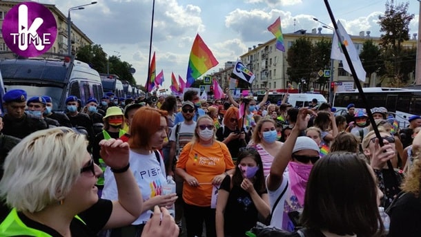 В Харькове прошел марш равенства KharkivPride 2