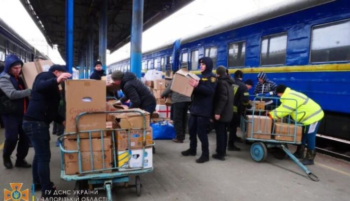 В Запорожье из Германии прибыла гуманитарная помощь (фото)