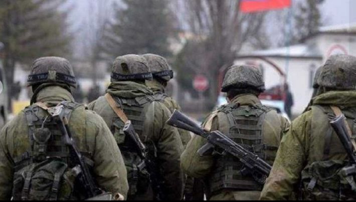 В Мелитополе российские военные массово сдались в плен