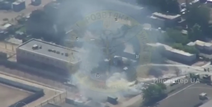 Украинские военные отработали по позициям оккупантов возле ЗАЭС (видео)
