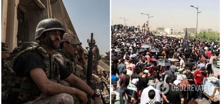 У Багдад ввели війська через масштабні протести: що відбувається. Відео
