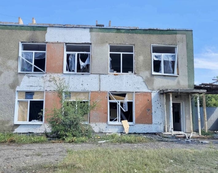 Рашисти обстріляли садочок в Запорізькій області