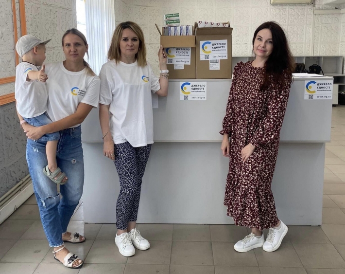 Медикаменты и ковид-тесты: Кирилловская громада получила гуманитарную помощь (фото)