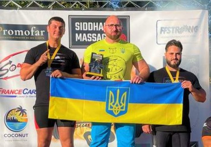 Богатырь и волонтер из Мелитополя завоевал для Украины золото престижного соревнования (фото)