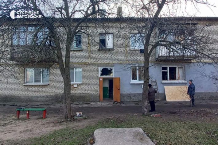 оккупанты обстреляли Камышеваху кассетными боеприпасами (фото/видео)