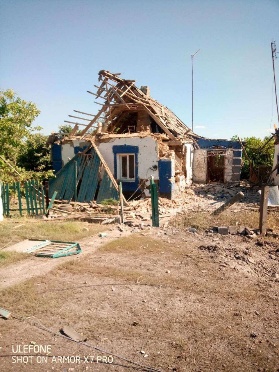 Село в Запорожской области  полностью разрушено (Фото5)