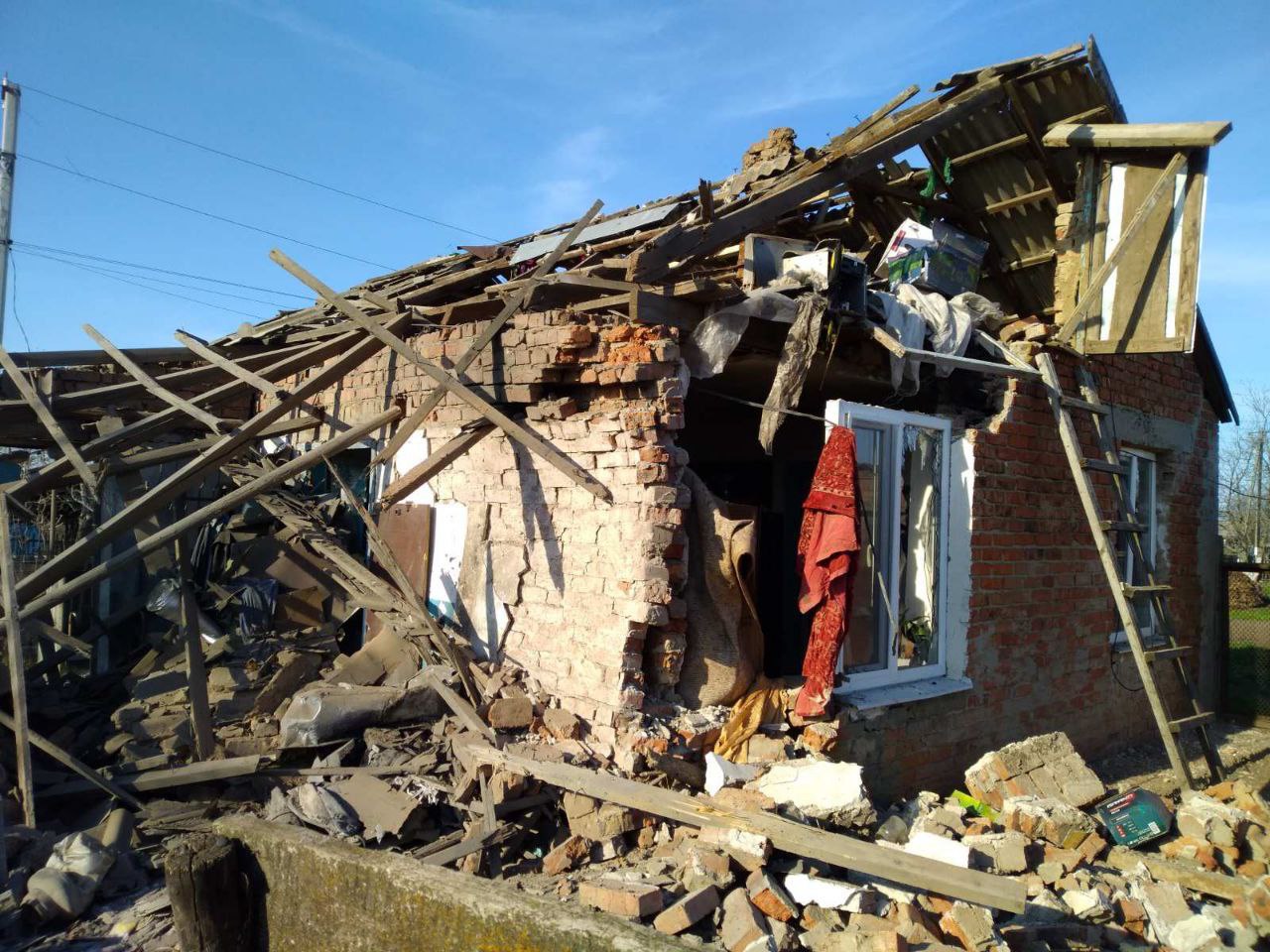 Село в Запорожской области  полностью разрушено (Фото3)