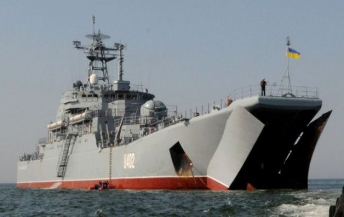 ВСУ атаковали "Нептуном" корабль "Константин Ольшанский", захваченный в 2014 году в Крыму