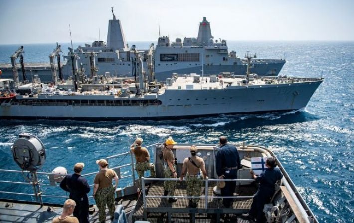 США сбили пять беспилотников над Красным морем