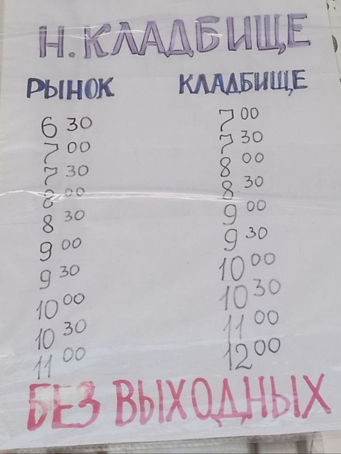 Как жителям Мелитополя добраться на Новое кладбище в поминальные дни – расписание маршруток (фото)