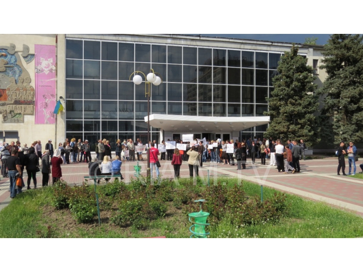 Митинг в поддержку жителей Славянска