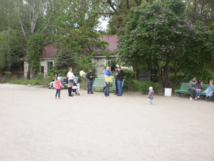 Солдатская каша в парке