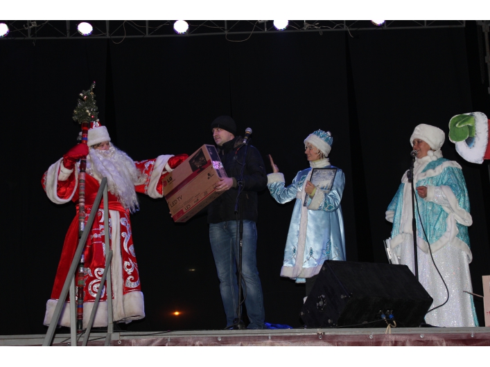 Мелитополь празднует Новый год