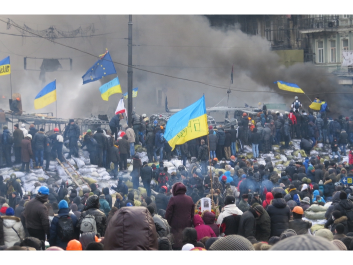 События в Киеве глазами мелитопольского журналиста - ул. Грушевского