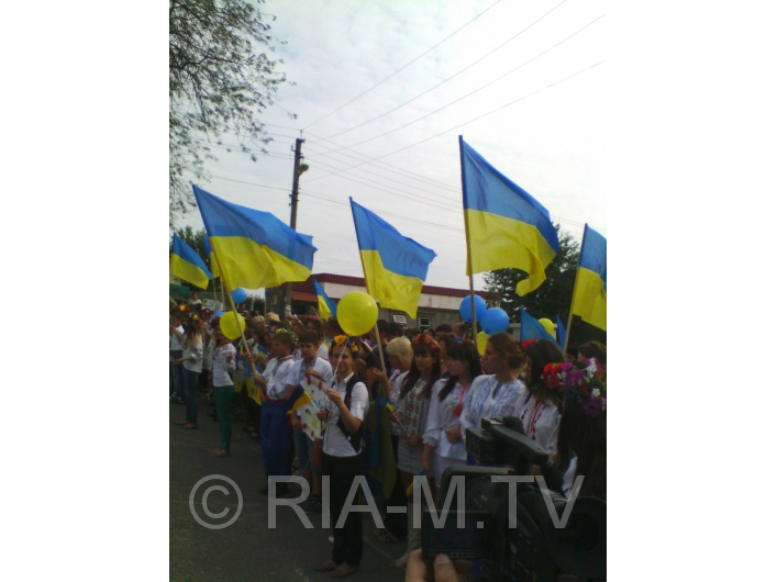 Марш мира в Мелитопольском районе