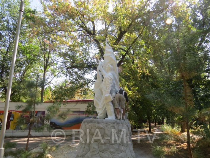 Скульптура в парке Горького