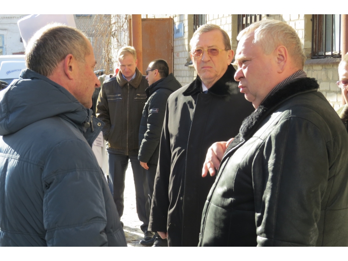Визит губернатора в Мелитополь 4 февраля (онкодиспансер)