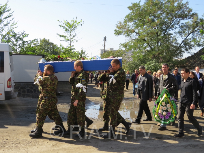 Похороны солдата 30 сентября