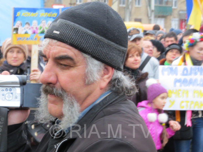 Марш мелитопольских патриотов 20 марта