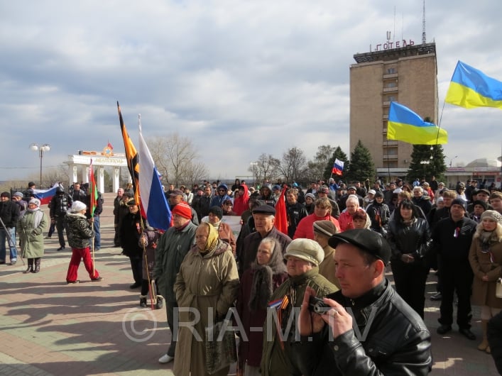 Пророссийский митинг 29 марта