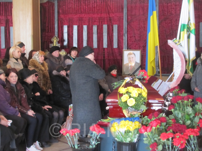Похороны мэра Сергея Вальтера