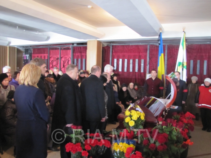 Похороны мэра Сергея Вальтера