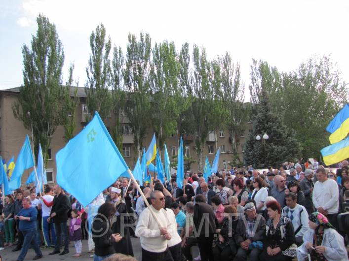 Митинг памяти депортации крымско-татарского народа