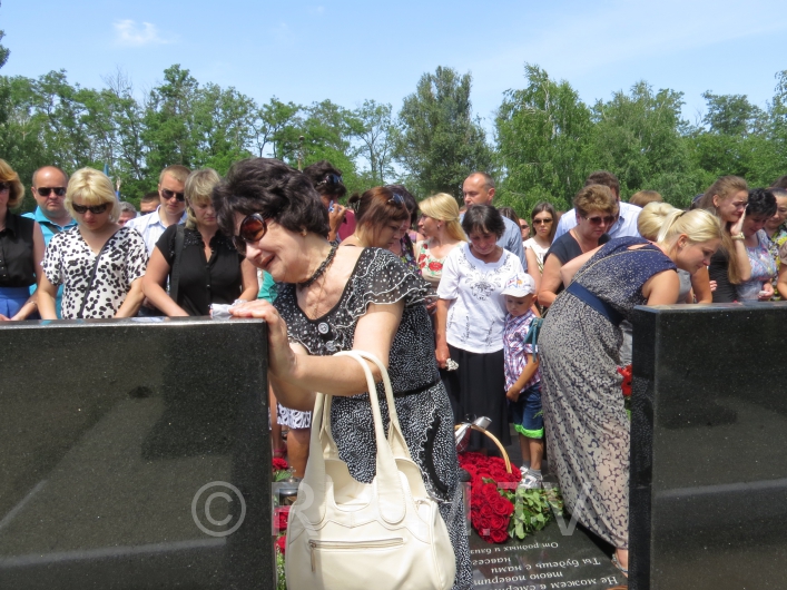 Открытие мемориала погибшим летчикам
