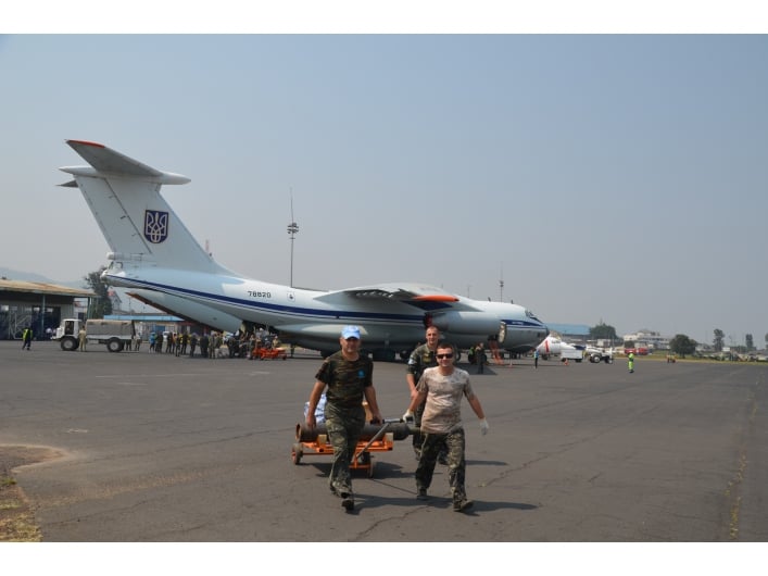 Самолет в Конго