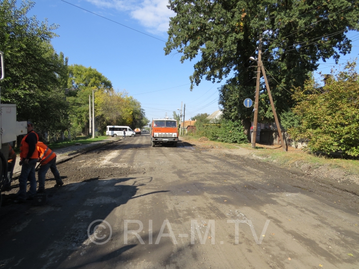 Чайковского ремонт дороги