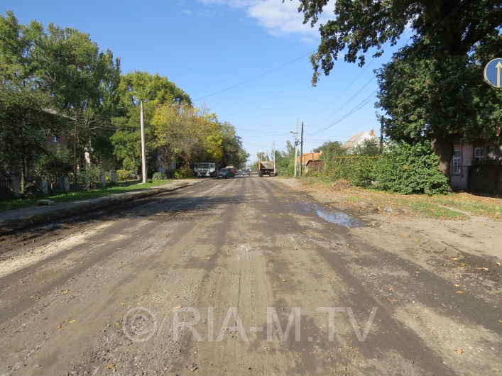 Чайковского ремонт дороги