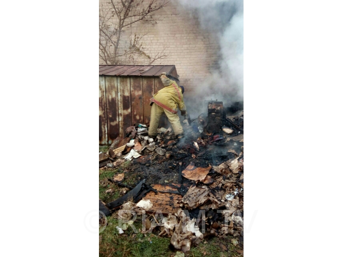 Пожар 6 ноября в доме