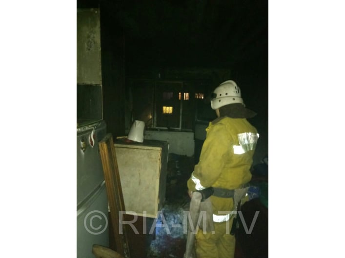 Пожар общежитие Мелитополя