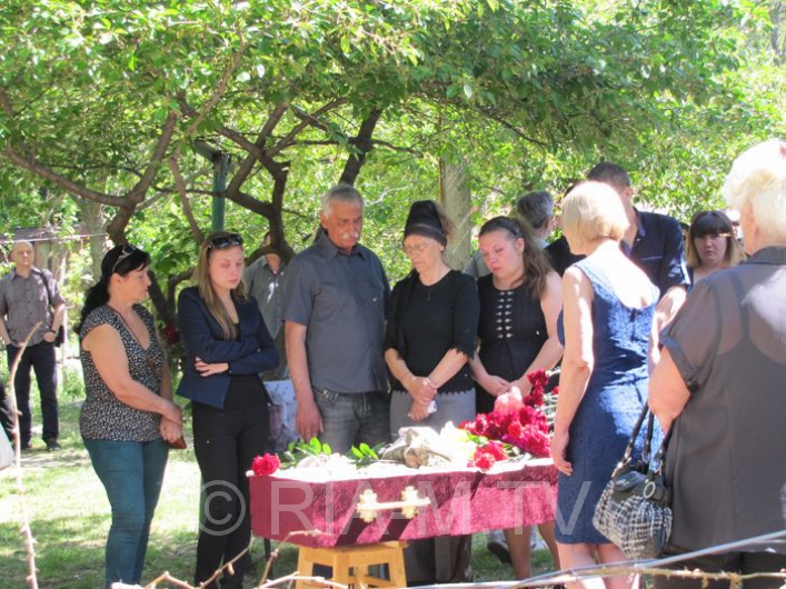 Похороны бойца Богданова