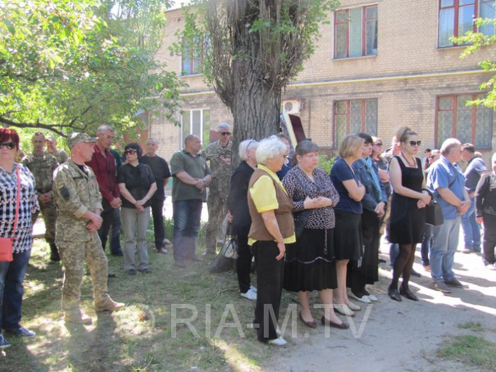 Похороны бойца Богданова
