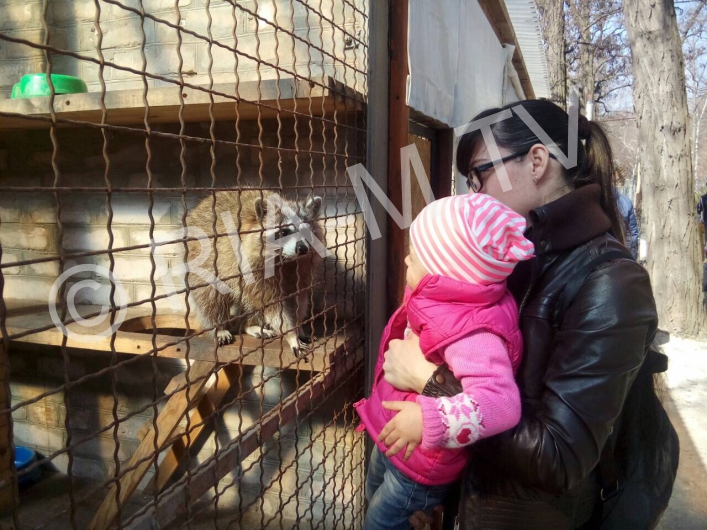 Зоопарк в парке Горького