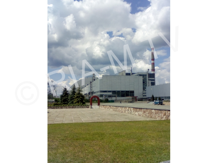 Чернобыль вьезд в город