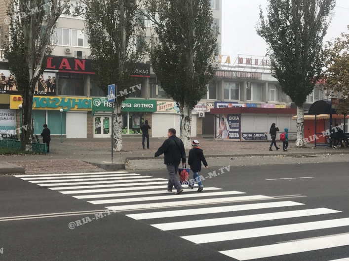 Пешеходный переход Мелитополь