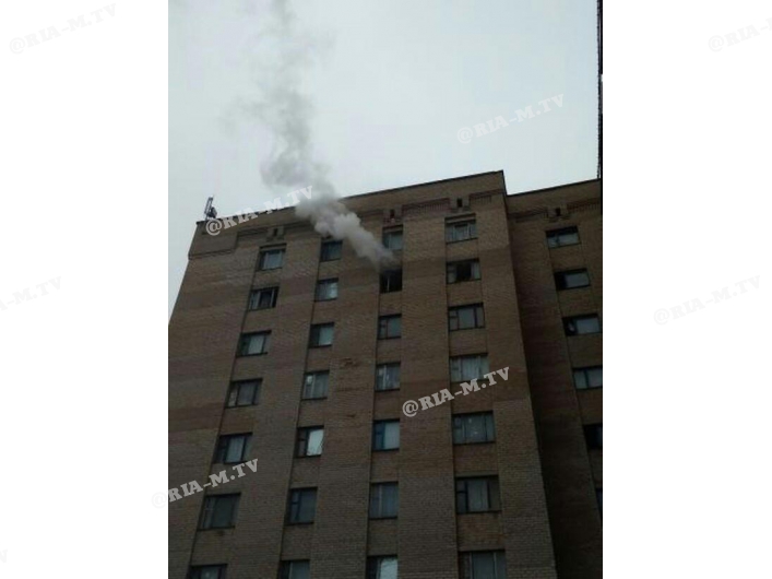 Пожар в общежитии МГПУ