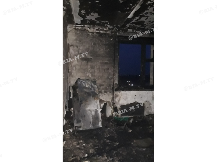 Последствия пожара в общежитии