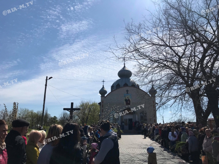 Освящение в церкви Мелитополя