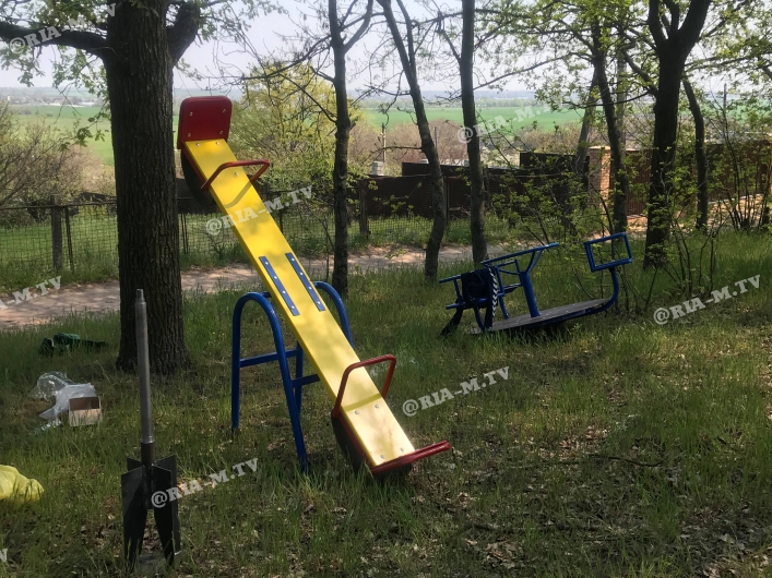 Детская площадка лесопарк