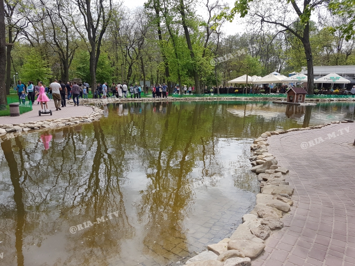 Парк Горького гулянья