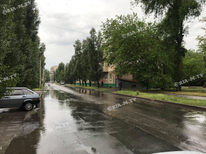 Шмидта дорога после дождя