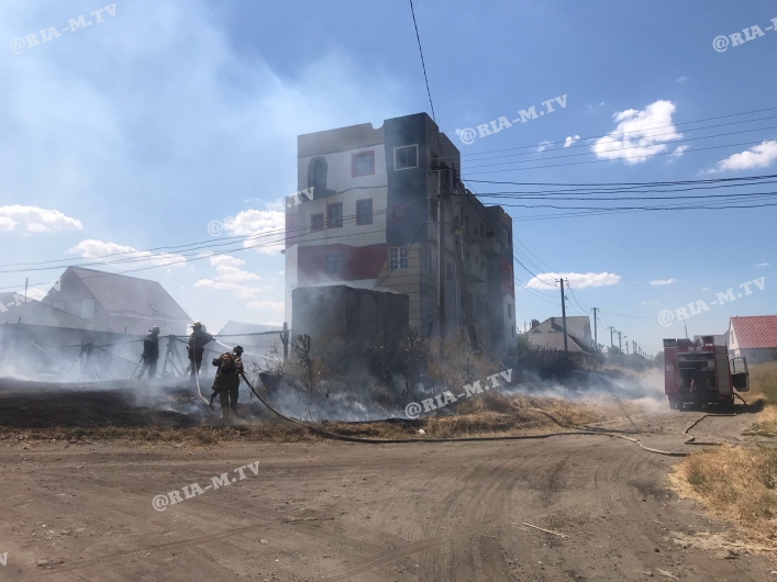 Пожар гостиницы на Песчаной