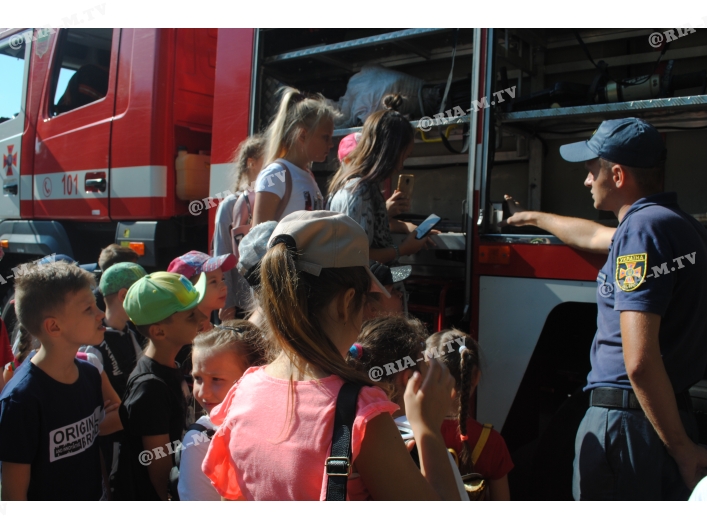 Спасатели экскурсия детям в Мелитополе